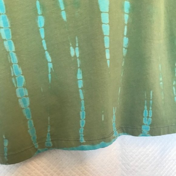 SUNDANCE CATALOGUE Boho Tie-Dyed Empire Tunic - S - Picture 5 of 8